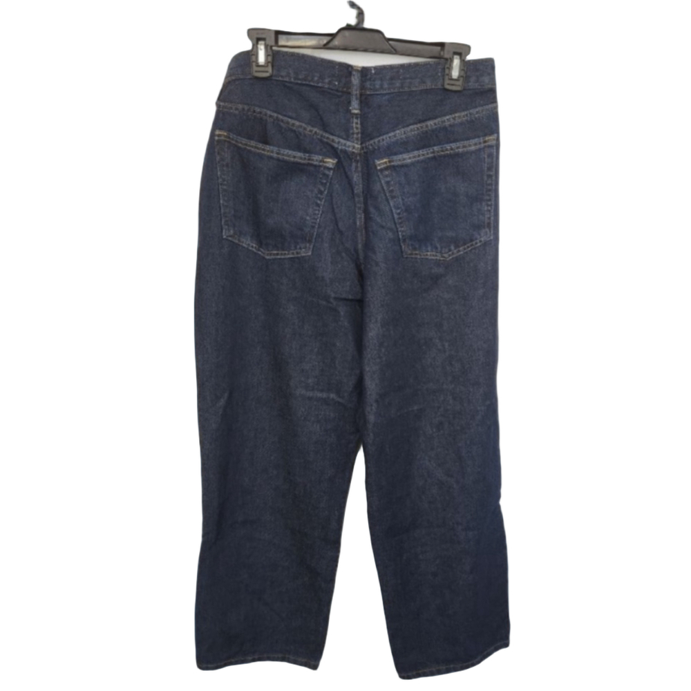 Universal Thread 90s Baggy Mid-Rise Straight Leg Jeans Blue Size 8 - Picture 9 of 10